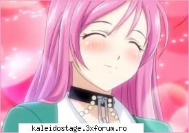 se gandi la incidentul cu leon...ji deodata o vede pe sora...
- ohayo sora-sama :) spuse ea zambind